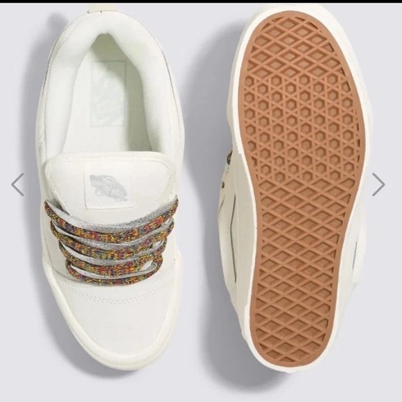 Vans Women Size 7, 7.5, 8.5 Men Size 5.5, 6, 7 Gray Knu Skool Stack Platform New - Picture 6 of 10